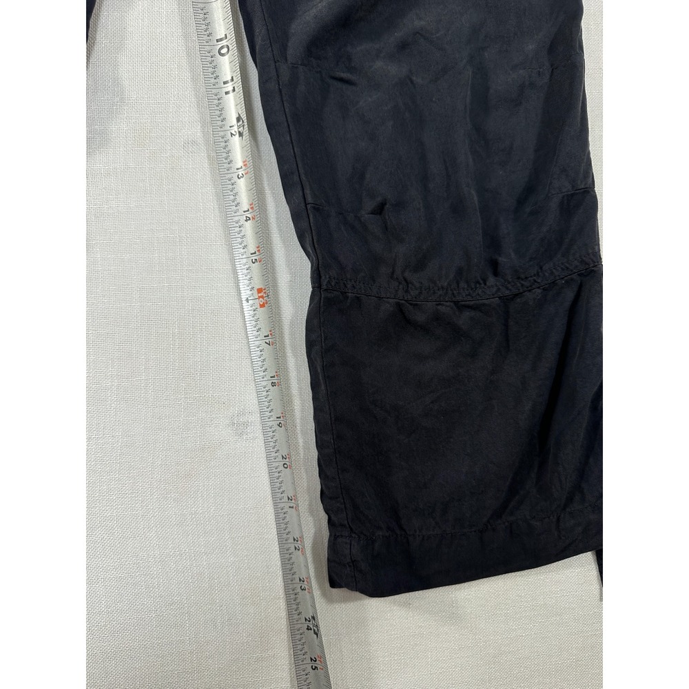 Sanctuary Clothing Womens Cargo Pants Black Tencel Cropped Utility size 26 - Picture 4 of 8